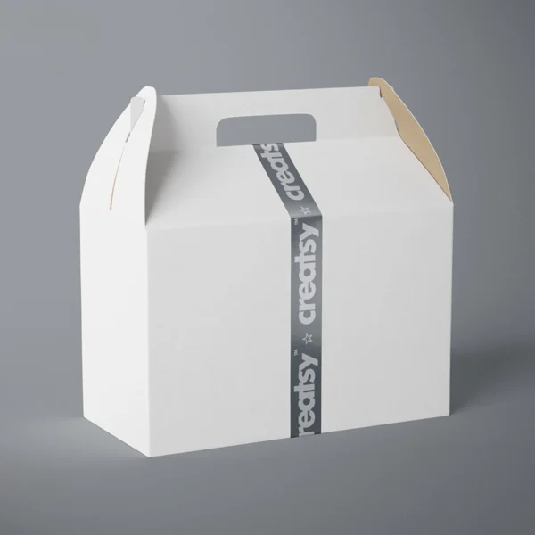 Custom-White-Gable-Box