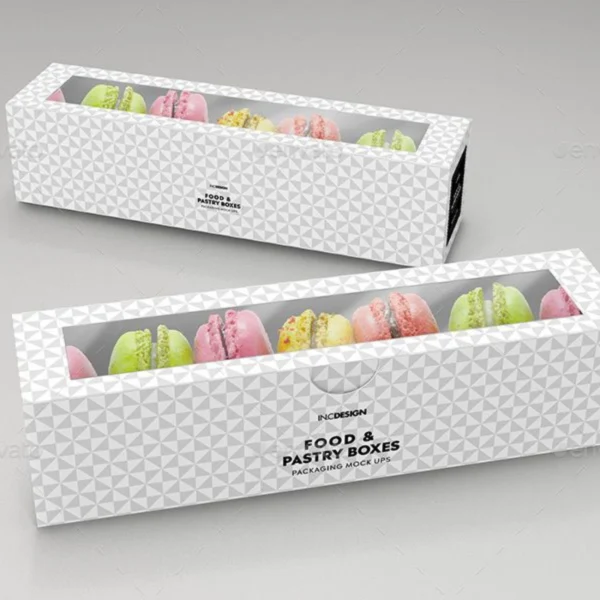Custom-White-Macaron-Box
