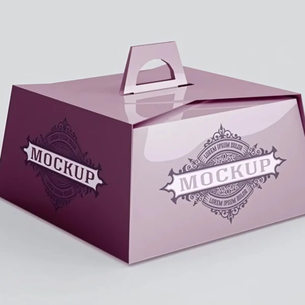 Branded Box with Handle