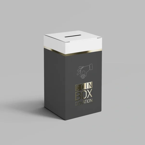 Cardboard Donation Box