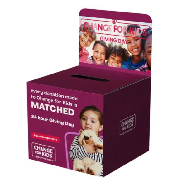 Cardboard Donation Boxes