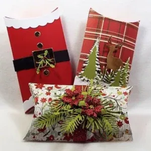 Christmas Pillow Boxes