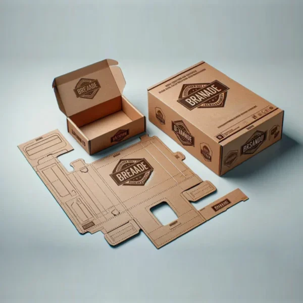 Coffee Box With Die Cut