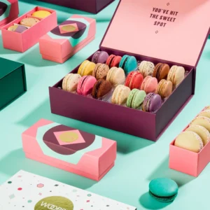 Custom Bakery Macaron Box