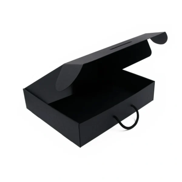 Custom Black Suitcase Box