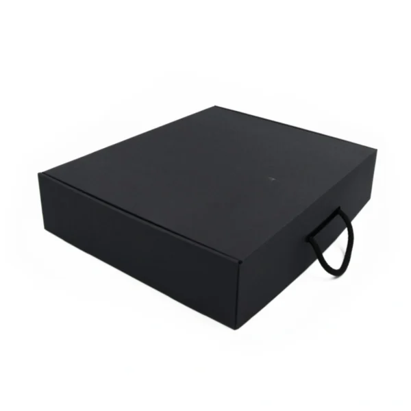 Custom Black Suitcase Boxes