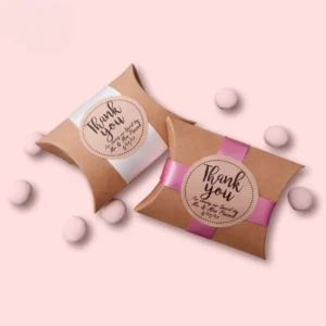 Custom Candy Pillow Box