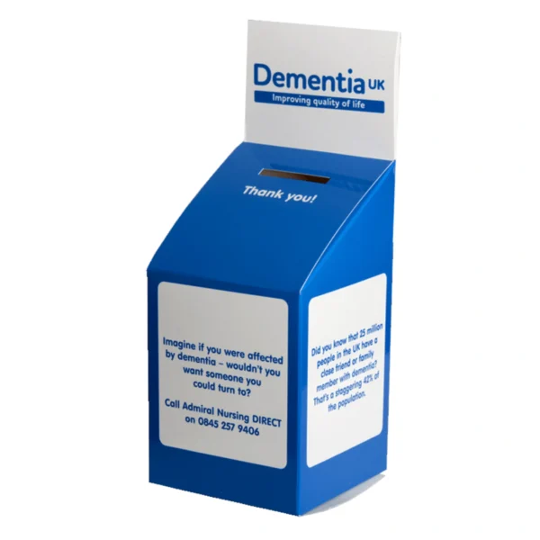 Custom Cardboard Donation Box