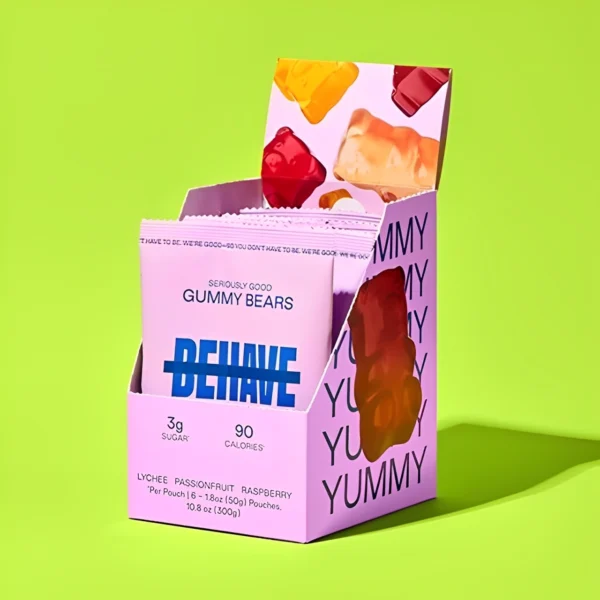 Custom CBD Gummy Box