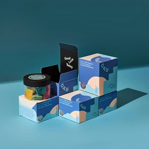 Custom CBD Gummy Boxes