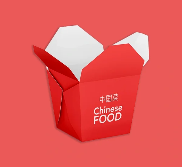 Custom Chinese Takeout Box