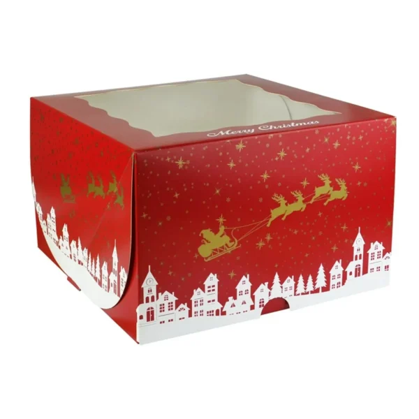 Custom Christmas Bakery Box