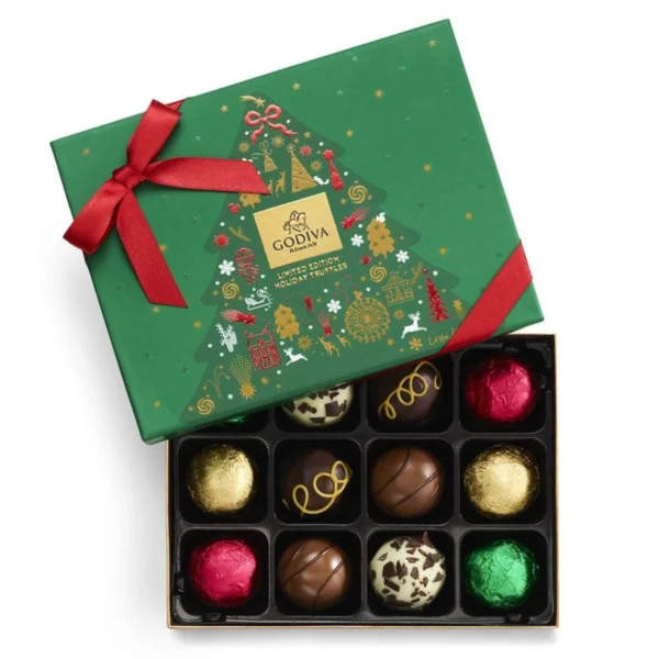 Custom Christmas Chocolate Boxes