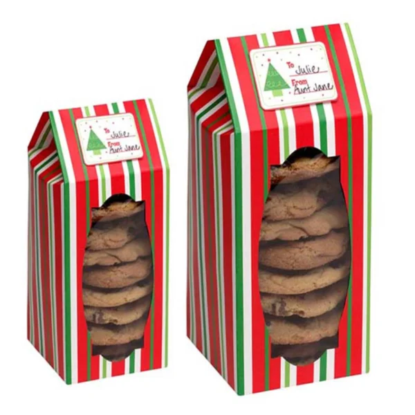 Custom Christmas Cookie Box