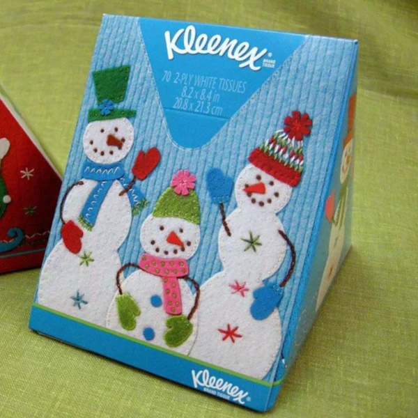 Custom Christmas Kleenex Boxes