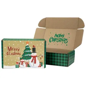 Custom Christmas Mailer Box