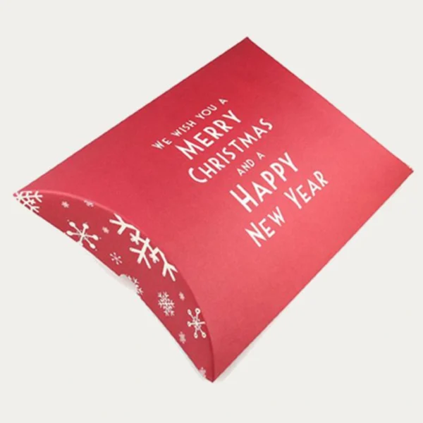 Custom Christmas Pillow Boxes