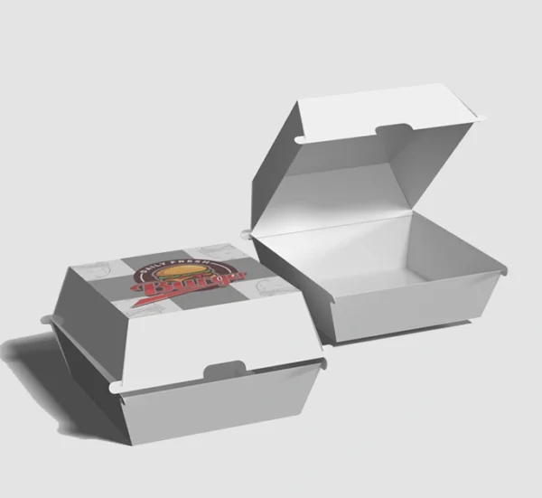 Custom Disposable Burger Boxes