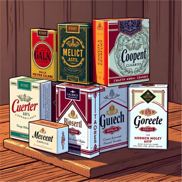 Custom Empty Cigarette Boxes