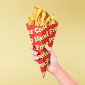Custom French Fries Paper Cone