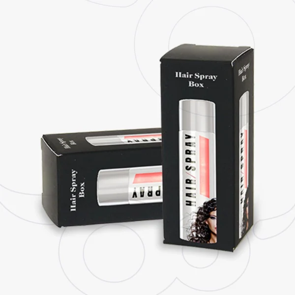 Custom Hair Spray Box With Insert