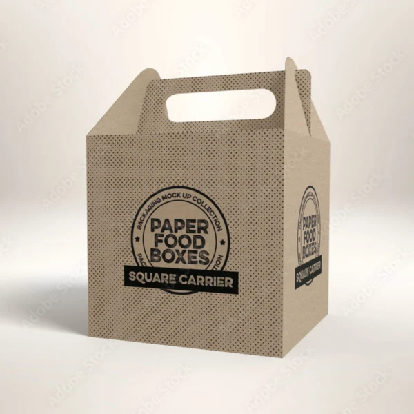 Custom Branded Box with Handles