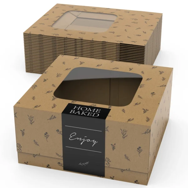 Custom Kraft Bakery Box