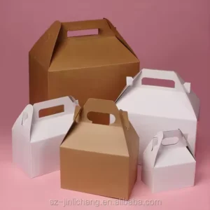 Custom Kraft Gable Boxes