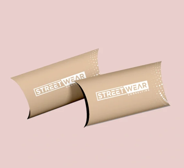 Custom Kraft Pillow Boxes