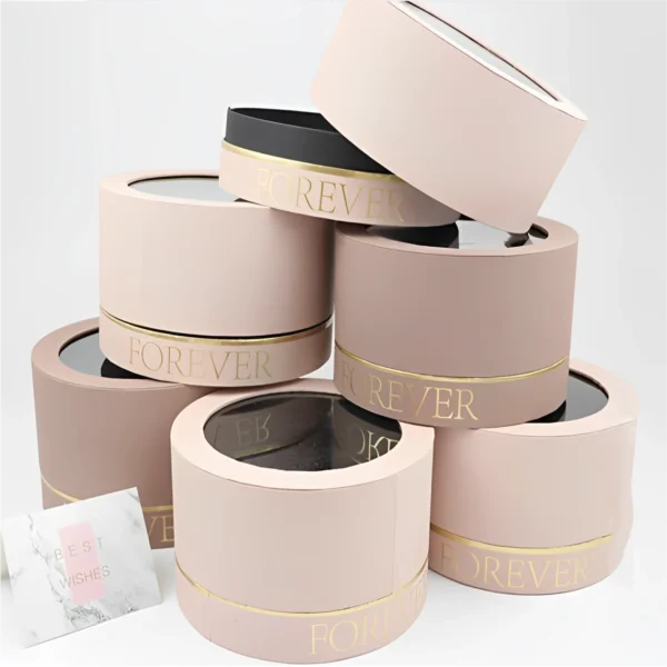 Custom Round Valentine Boxes