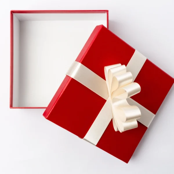 Empty Christmas Box