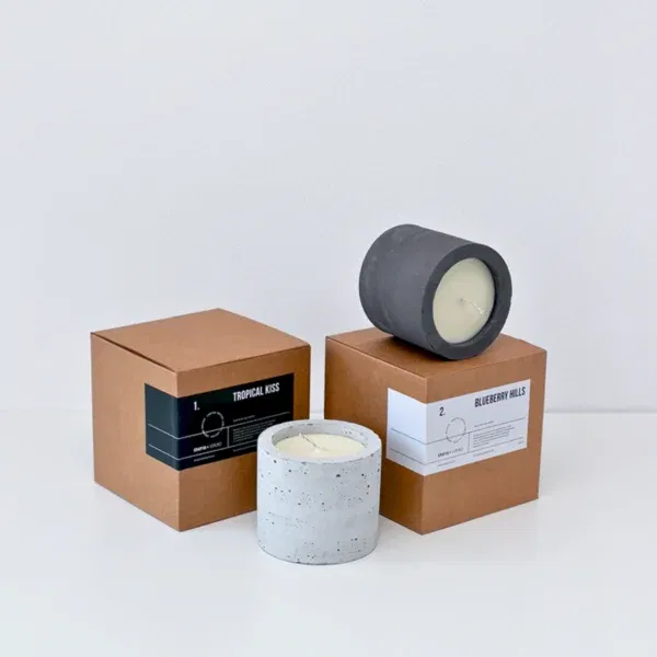 kraft Candle Boxes