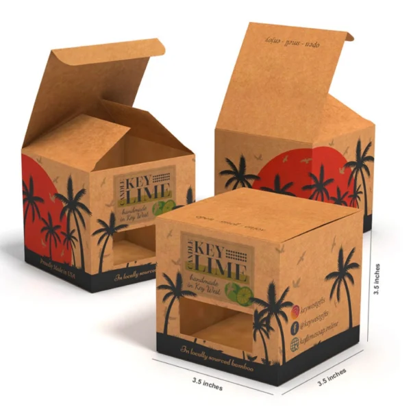 kraft Candle Boxes
