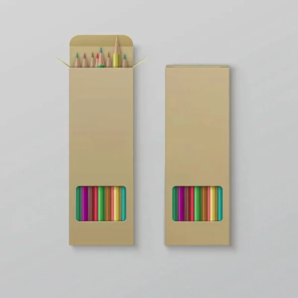 Pencil Boxes With Die Cut