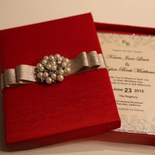 Silk Invitation Boxes