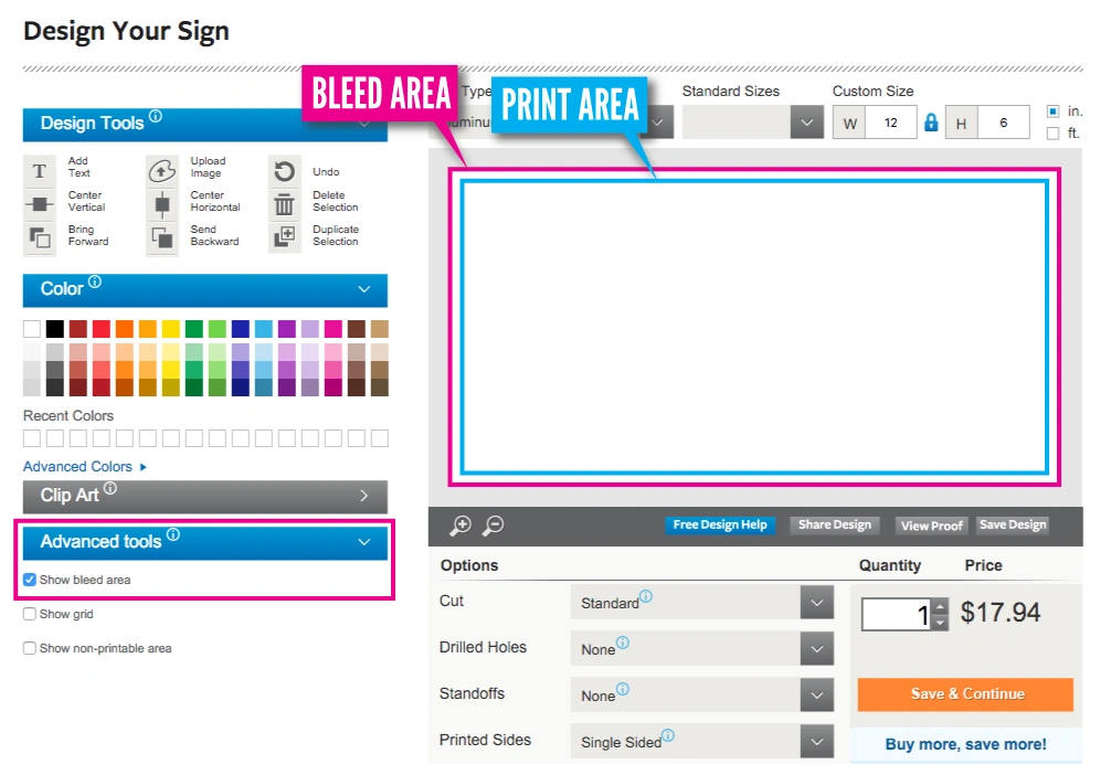 Printing and Design Considerations
